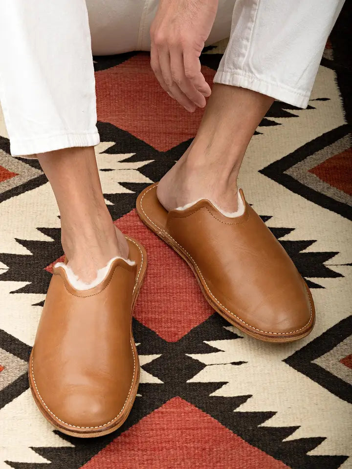 Mr. Grumpy Ladies Shearling Slippers
