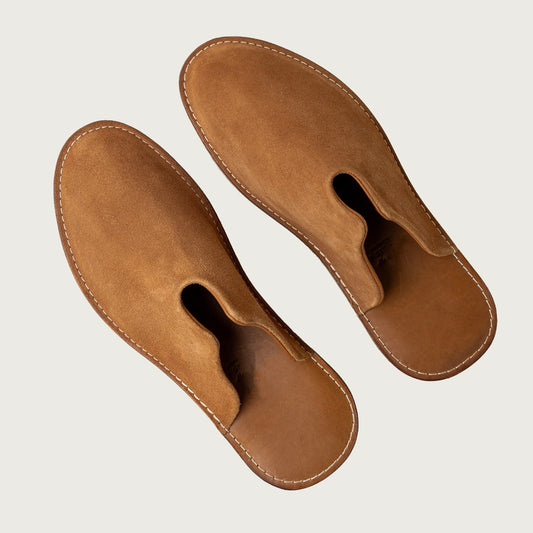 Mr. Grumpy Ladies Suede Slippers