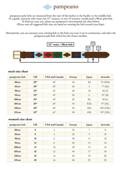 Pampeano Hand Stitched Belt