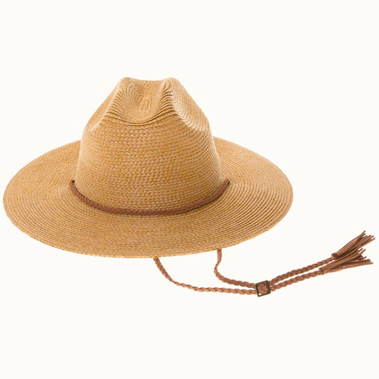 Straw Flat Brim Cowboy Hat