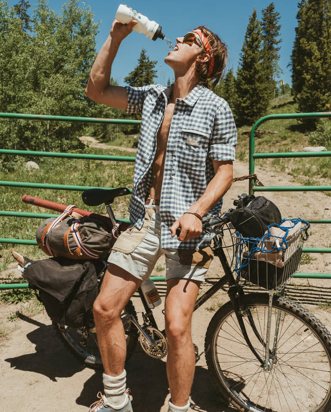 V-Bond Checked Shirt